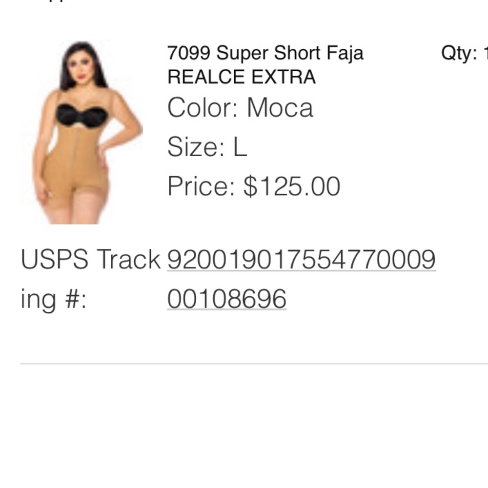 Shapewear, brand new has length adjustment and super shaping material.